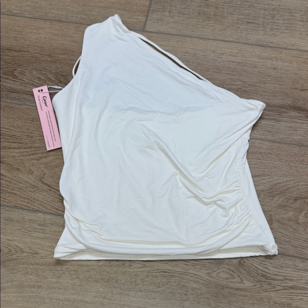 Elegant White Women's Tank Top